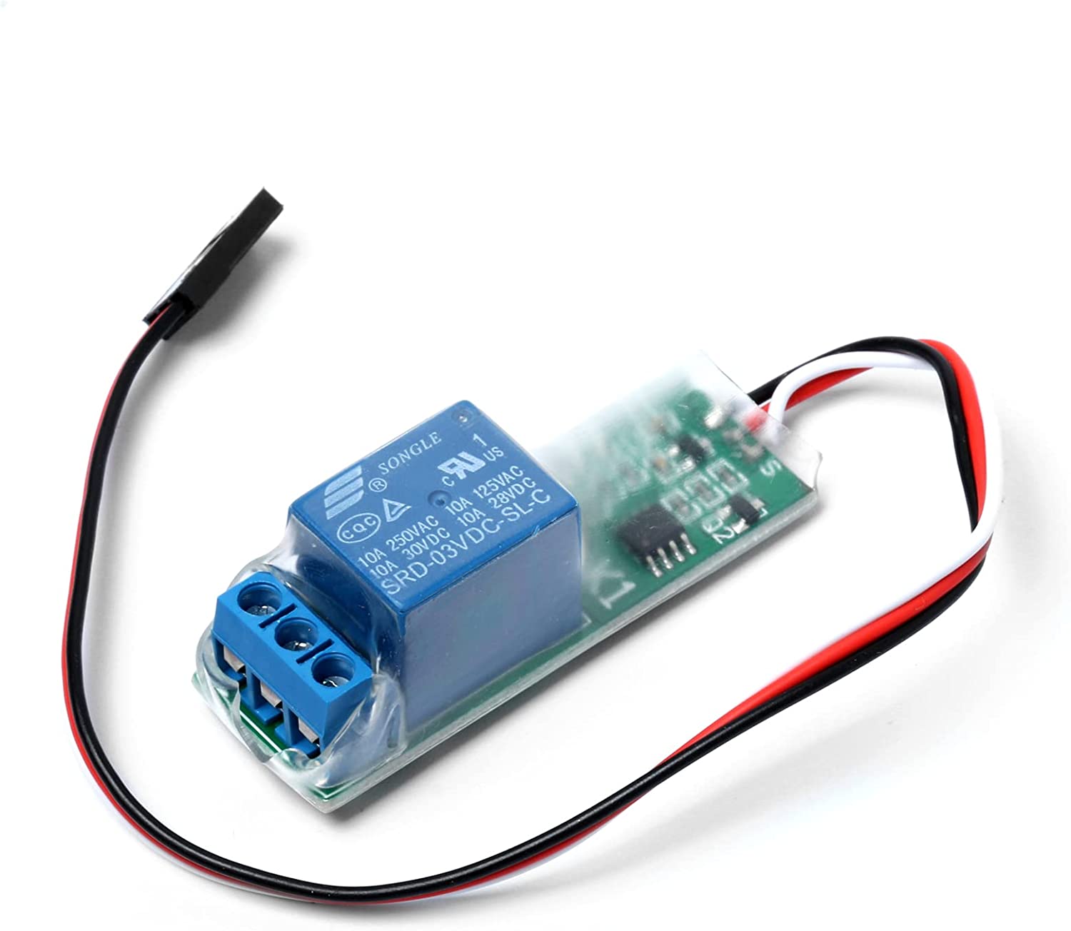 Interruttore relè elettronico PWM K1 1CH per RC Modellismo Fai-da-Te Luci di Navigazione Controller Interruttori di accensione e spegnimento universali.