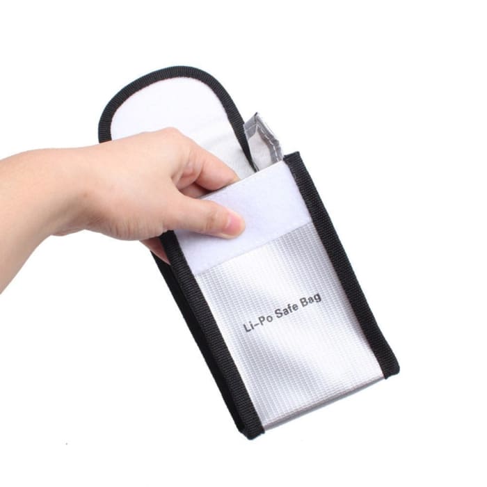 Lipo Bag Borsa Batteria ignifuga per DJI Phantom 3 Phantom 4 Resistente al Fuoco.