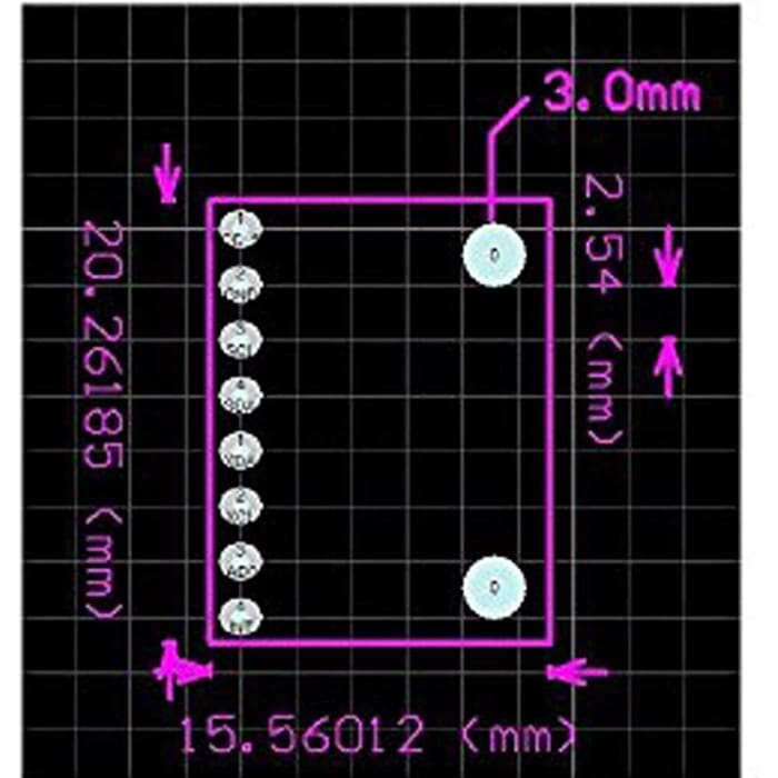 Modulo GY-521 MPU-6050 Giroscopio a 3 Assi e Accelerometro per Arduino.
