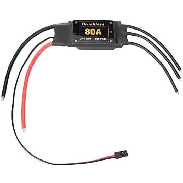 ESC 80A regolatore di velocità con ubec 5V/5A 2-6S LIPO per quadricottero rc aeromobili Elicottero.