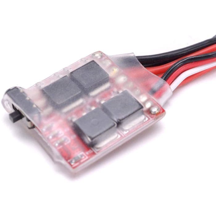 Regolatore elettronico di velocità ESC RC 20A per Motori Brushed per RC Auto Barche Camion.