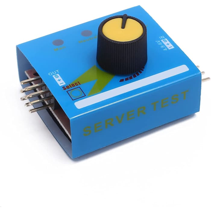 Servo Tester 3CH 4.8V-6V Esaminatore Esc Analogico e Digitale.