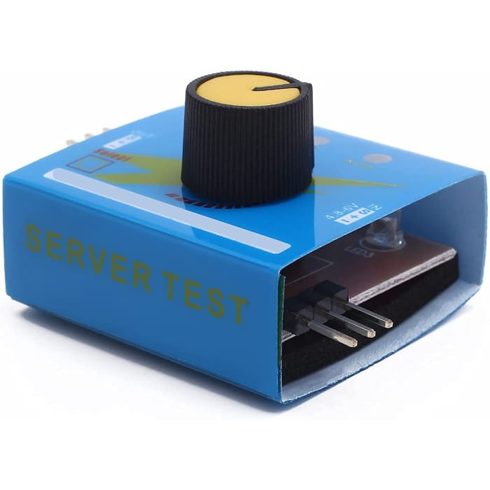 Servo Tester 3CH 4.8V-6V Esaminatore Esc Analogico e Digitale.