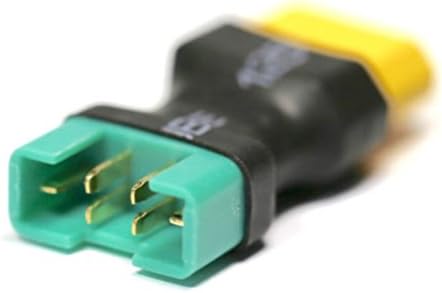 2 Adattatori MPX Multiplex 6 Pin Maschio a XT60 Femmina per Batterie Fino a 60A