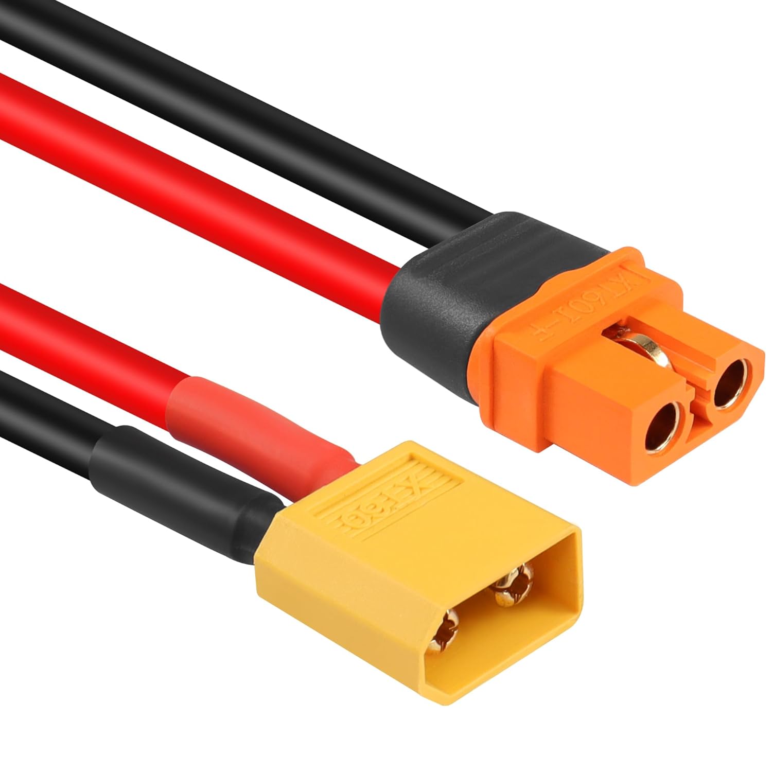 Cavo Prolunga XT60i 1 Metro 12AWG XT60 Maschio XT60i Femmina Silicone LiPo E-Bike Power Station