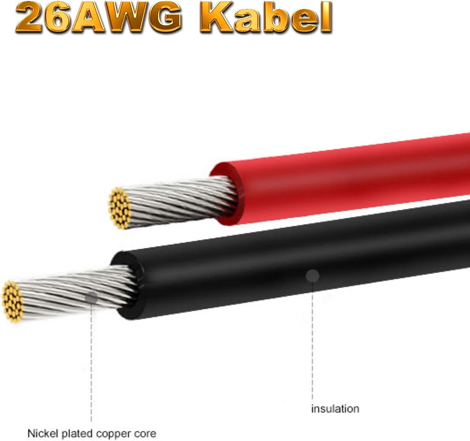 2 Pieces XT60 Parallel Male to 2 Female and Female to 2 Male 14AWG Cable | RC Lipo Battery Adapters | Drones, Cars, Airplanes, Model Builders