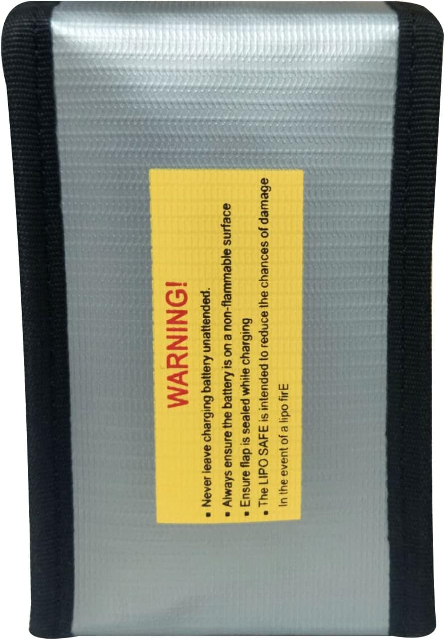 Lipo Bag Fireproof battery bag ideal for charging fire resistant Lipo batteries (Size 185 x 75 x 60 cm)