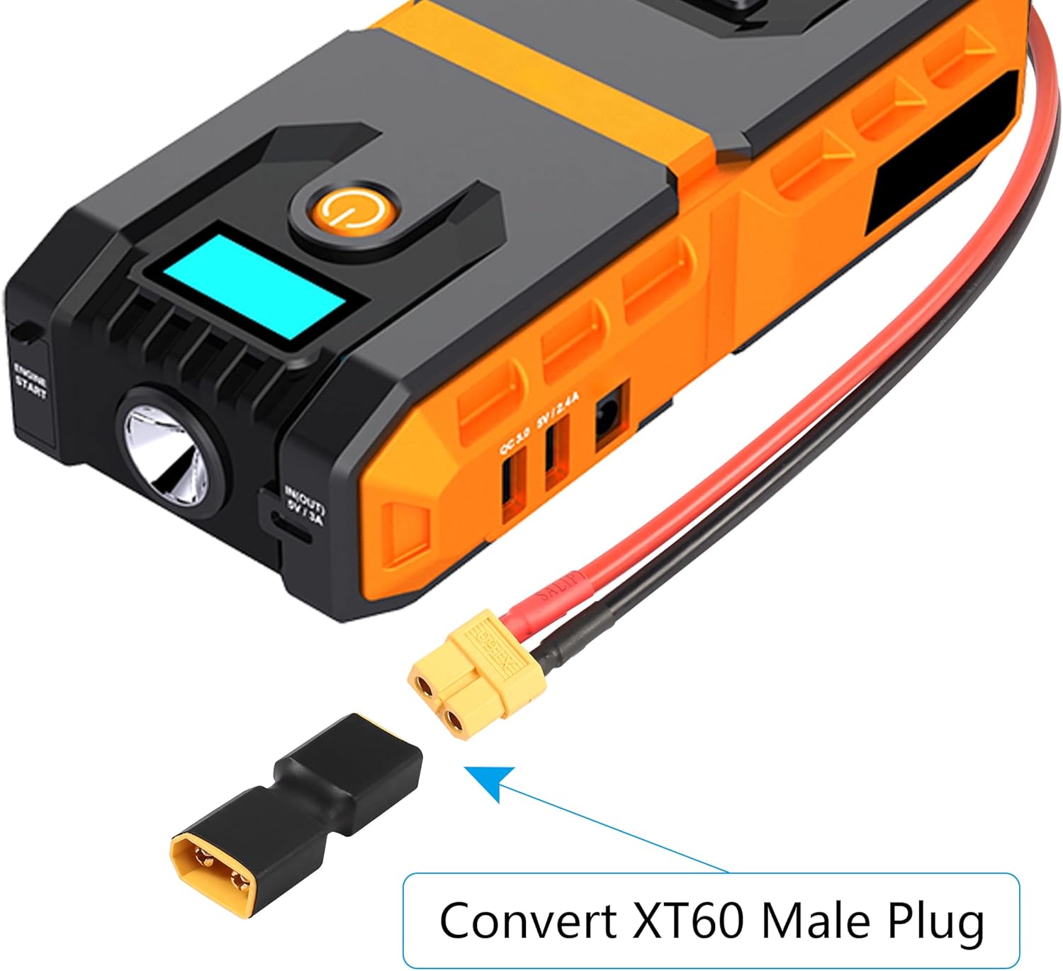 Adattatore XT60 Maschio Maschio Senza Cavo Connettore LiPo FPV RC Drone Auto Aeromodelli