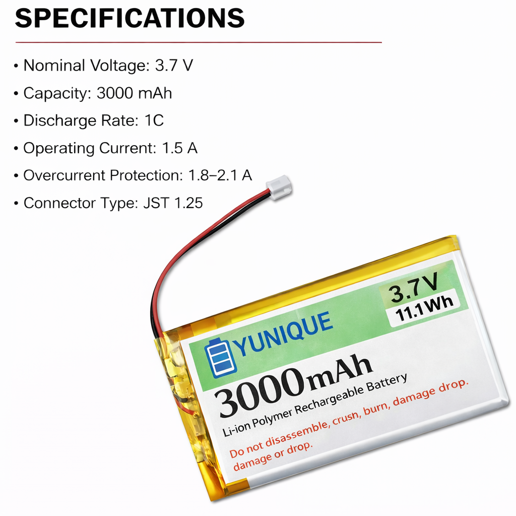 Lot de 4 batteries Li-ion 3.7V 3000mAh avec chargeurs USB pour voitures RC, compatibles avec les modèles DE45 DE42 1:14 Off-road et Drift Racing.