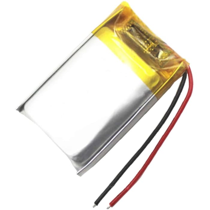 Batteria Lipo Ricaricabile 902030 (3.7v, 500mAh Lipo) per telefono portatile video mp3 mp4 luce LED.