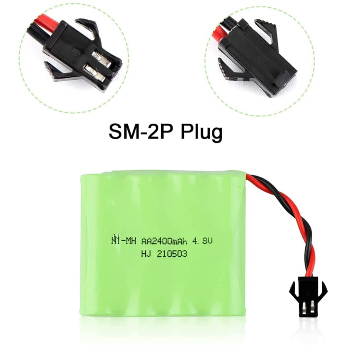 4 pile ricaricabili 1,2 V NI-MH AA LR06 1300 mAh con linguetta a 4 pile ricaricabili 1,2 V NI-MH AA LR06 1300 mAh con linguetta a