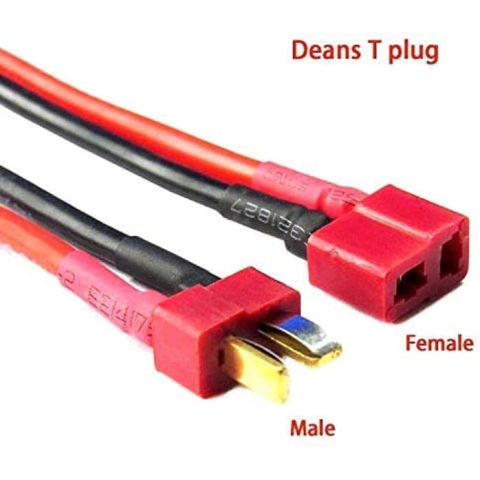 Connettori Deans a T per il cavo adattatore di carica del connettore Tamiya Cavo per veicoli RC e batteria Lipo.