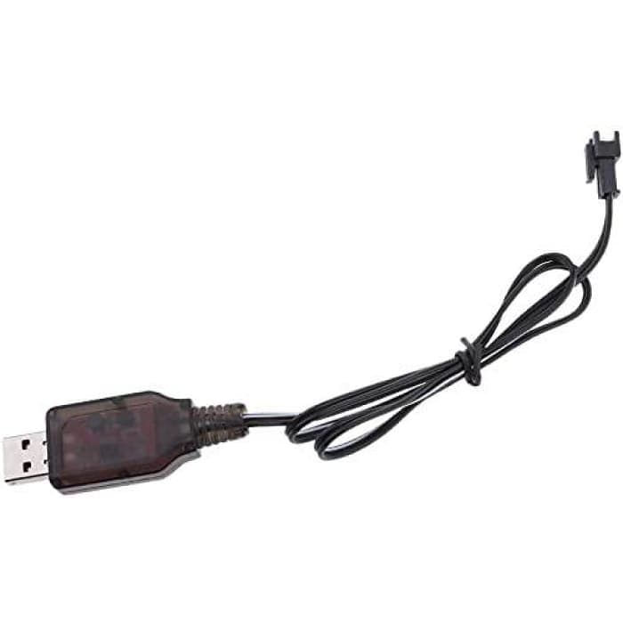 Cavo Caricatore USB SM-2P 250mAh Output RC Auto per batterie 6V Ni-Mh.