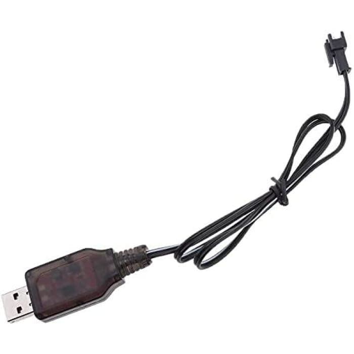 Cavo Caricatore USB SM-2P 250mAh Output RC Auto per batterie 7.2V Ni-Mh.