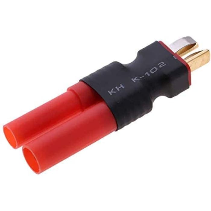 Deans T-Plug Maschio HXT 4mm Adattatore Senza Fili RC Connettore Batterie LiPo.