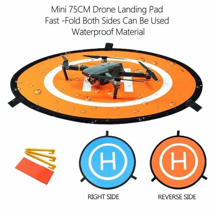 Drone Landing Pad, 75 cm Pieghevole Impermeabile Drone Atterraggio Pad per DJI Phantom 2/3/4/4 PRO, DJI Inspire1/2, DJI Mavic PRO.